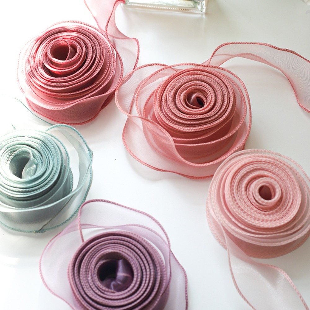 Ribbon Organza Roll - Rolo de fita de cetim de