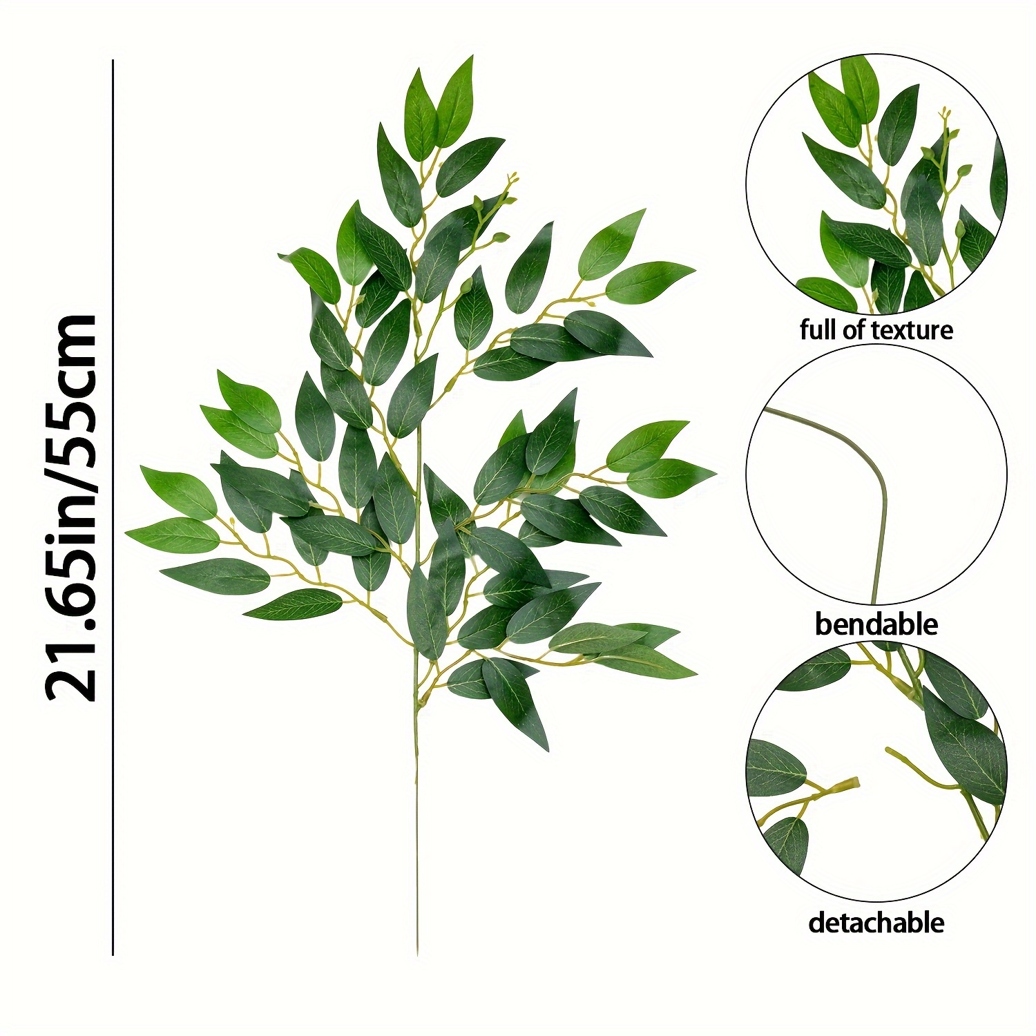 Hastes de Ruscus Italiano Arti - Ruscus Stem Faux avaliação e preço
