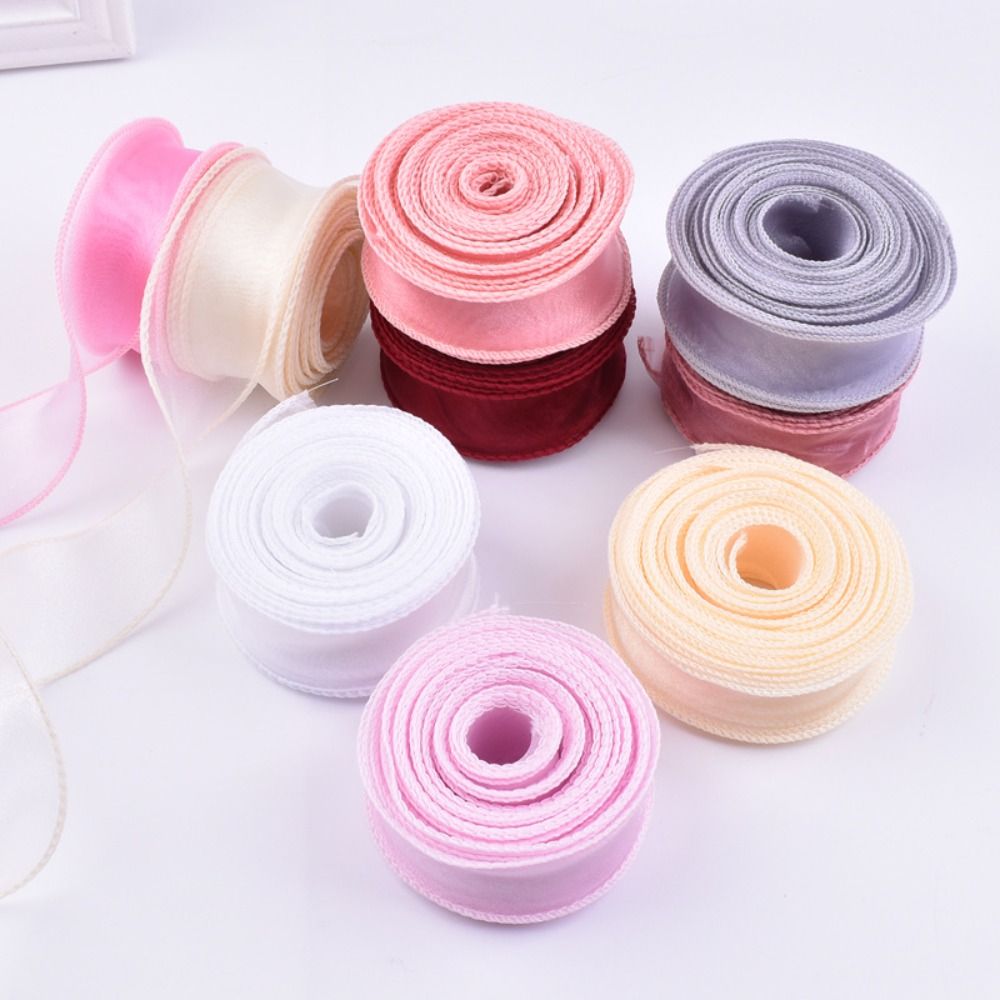 Rolo de fita de cetim de 40mm  - Ribbon Organza Roll avaliação e preço
