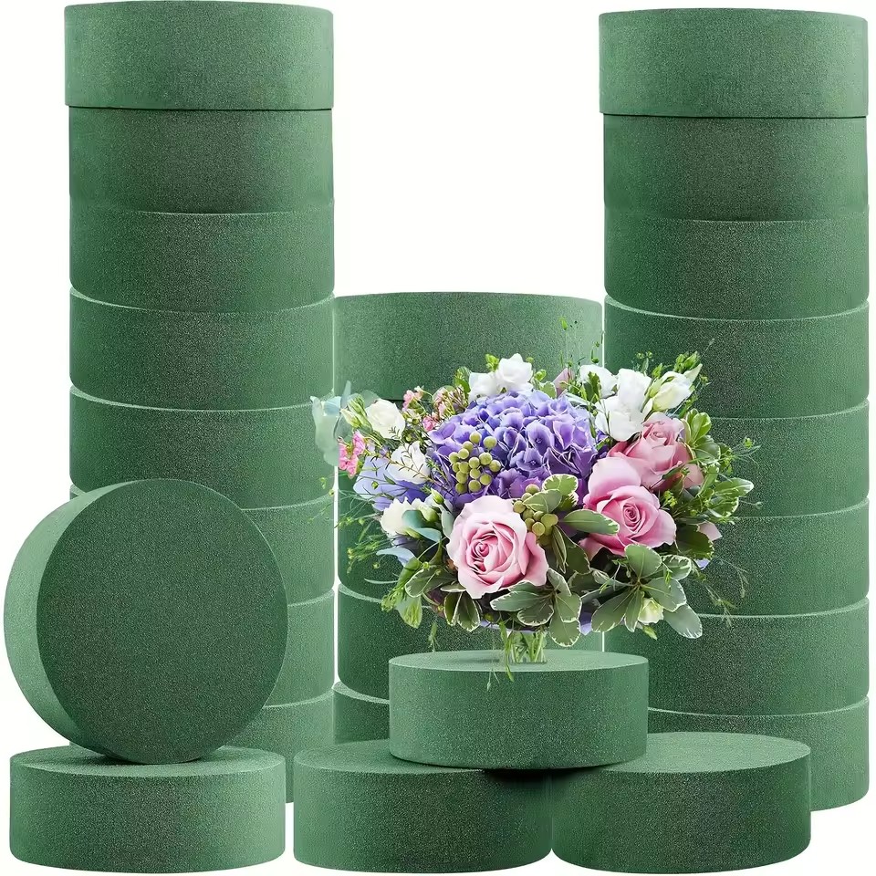 6 pçs verde floral espuma redo - Floral Foam Oasis avaliação e preço