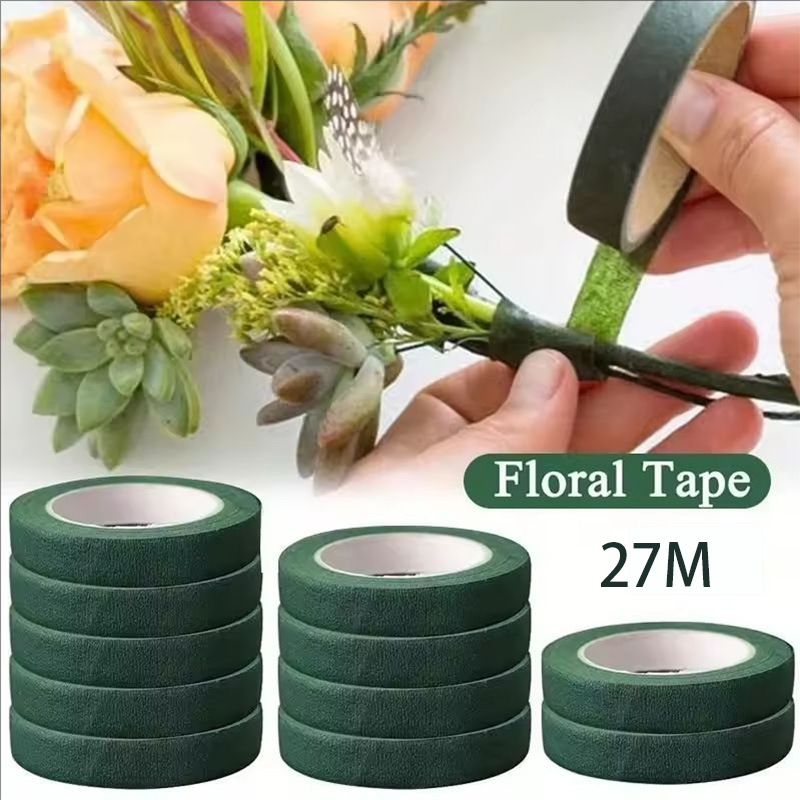 Fita Floral de 30 Jardas 12MM  - Floral Tape Green avaliação e preço
