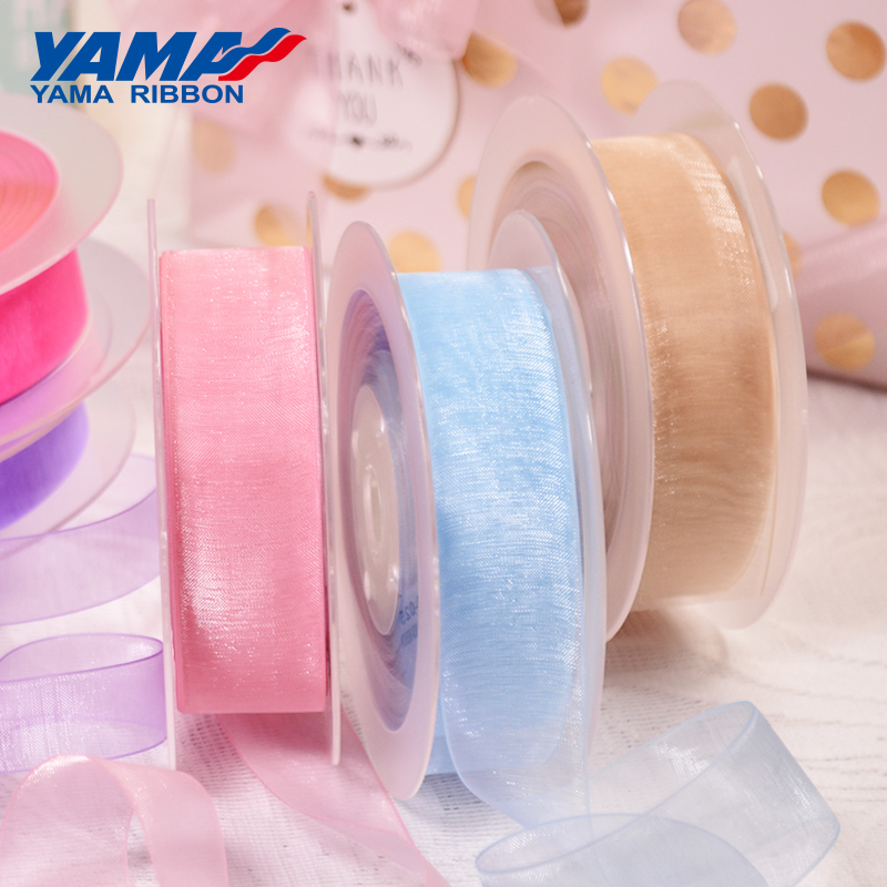 YAMA Fita De Organza De Seda P - Ribbon Organza Roll avaliação e preço