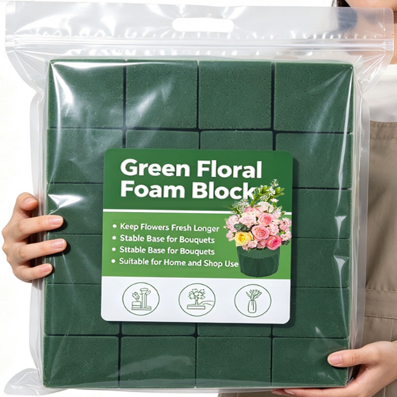 Bloco de Espuma Floral Verde p - Floral Foam Oasis avaliação e preço