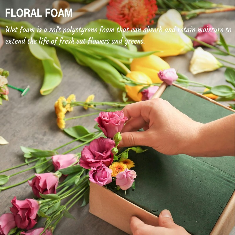Bloco de Espuma Floral Verde p - Floral Foam Oasis avaliação e preço
