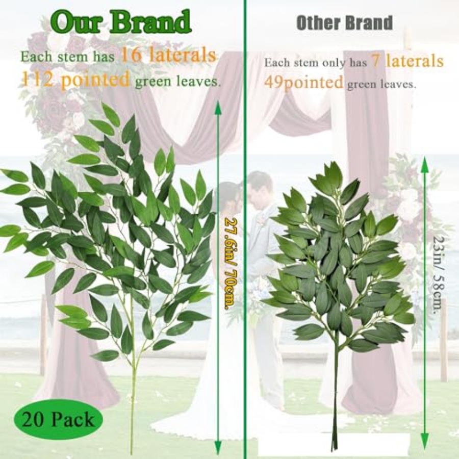 Hastes Artificiais de Ruscus I - Ruscus Stem Faux avaliação e preço