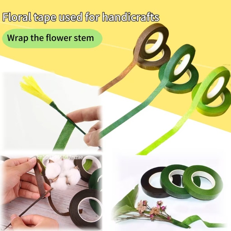 Fita Adesiva Floral Verde Impe - Floral Tape Green avaliação e preço
