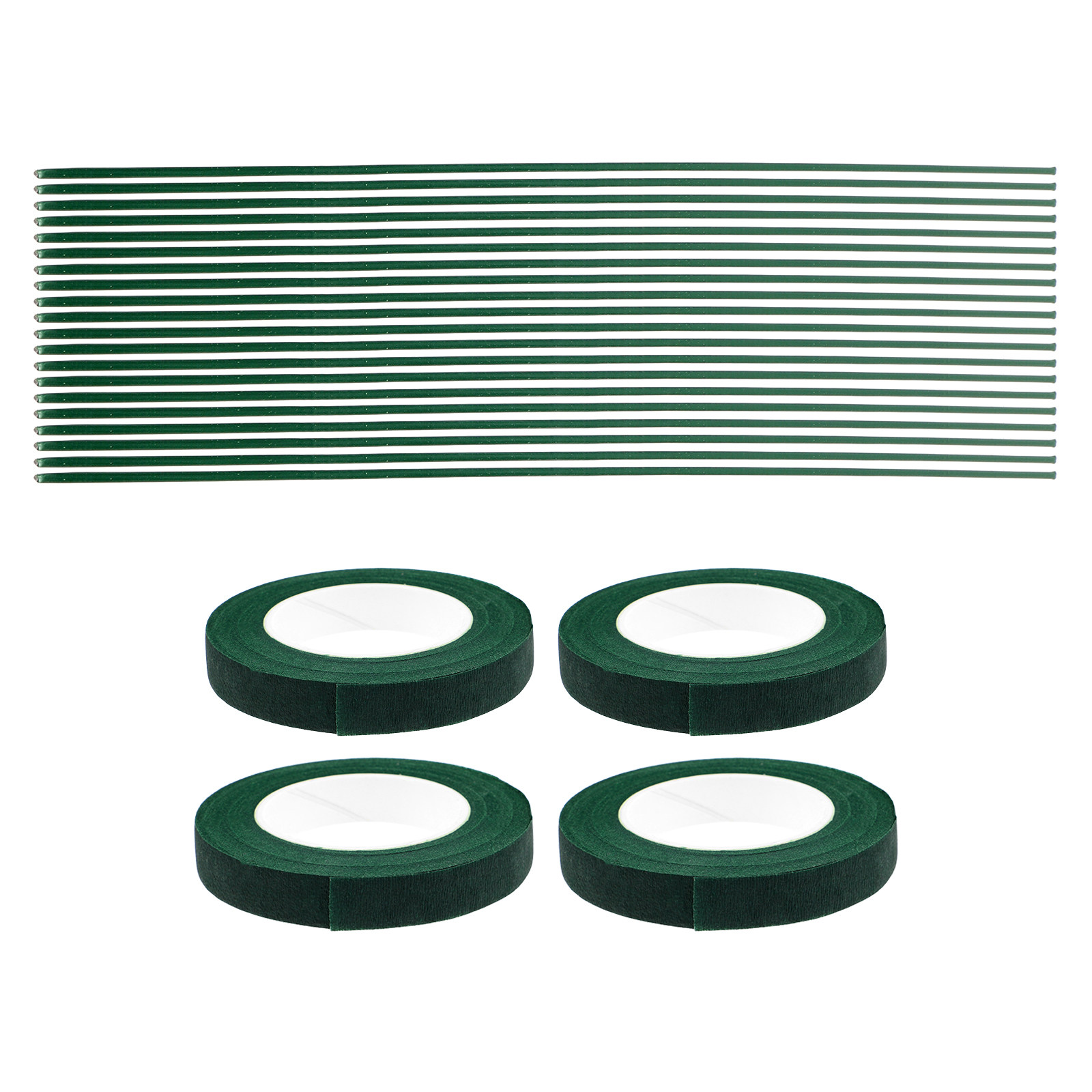 1 Conjunto de Fita e Arame Flo - Floral Tape Green avaliação e preço
